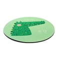 thumbnail image 1 of SHARE SUNSHINE Round Mouse Pad Anti-Slip Base Small Fresh Style(Crocodile), 1 of 1