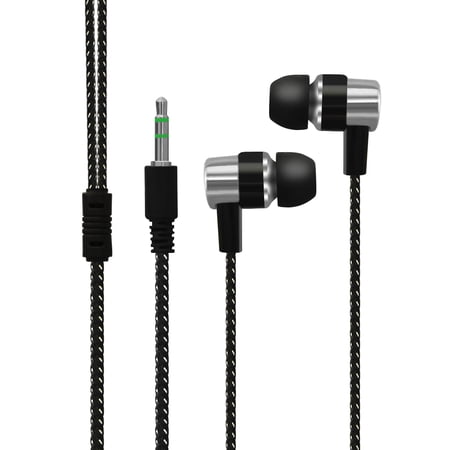SHARE SUNSHINE Wired Headset In-Ear Stereo Universal Headphones-Silver