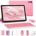 thumbnail image 1 of SHARECLOUD 10 inch Tablet with Keyboard, 16GB + 32GB/1TB Expand, 6000mAh, 1280*800 Display, WiFi 6, Android 16 Tablet for Kids Adults, 1 of 8