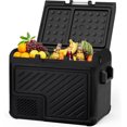 thumbnail image 1 of SHAREWIN 12 Volt Car Refrigerator 60L/63QT Portable Freezer Fridge, Car Compressor refrigerator with 12/24V DC & 110-240V AC for Truck, RV, Boat, Camping and Travel, 1 of 7