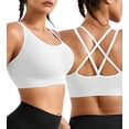 thumbnail image 1 of SHARICCA Sport Bra for Women High Impact Workout Yoga Wireless Bra, 1 of 7