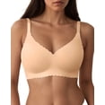 thumbnail image 1 of SHARICCA Womens Wireless Bra Comfort Smoothing Seamless Wirefree Bra, 1 of 6