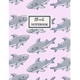 thumbnail image 1 of SHARK Notebook: Composition Book: Wide Ruled (Paperback), 1 of 1