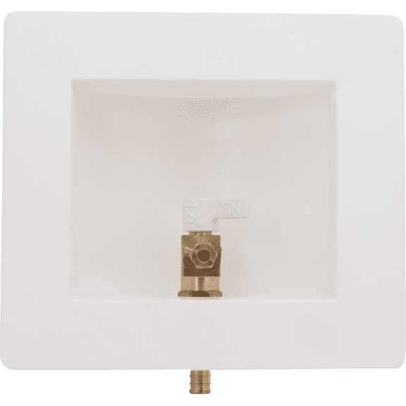 SHARKBITE 1/2 In. x 1/4 In. Ice Maker Outlet Box - Single Pack Home & Garage Storage, Stackable Design