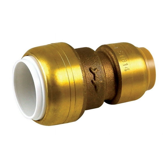 SharkBite Push to Connect 1/2 in. IPS x 1/2 in. Dia. CTS Brass Coupling