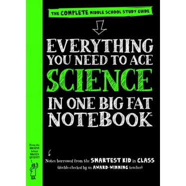 SHARON MADANES: Everything You Need to Ace Science in One Big Fat Notebook: The Complete Middle School Study Guide (Paperback)