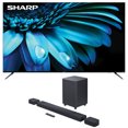 SHARP 4TC75EL8UR 75 Inch Class 4K Ultra HD with Dolby Audio Roku TV