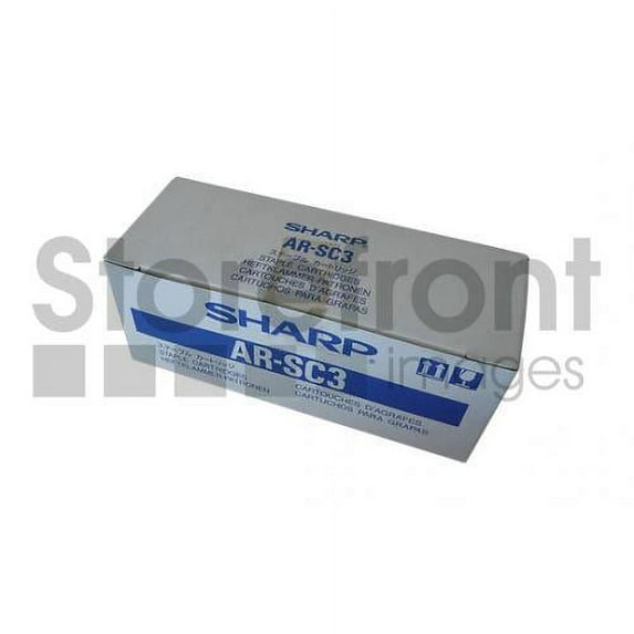 SHARP BRAND AR-650 STAPLES 3-2,000 STAPLES CTGS - 2,000 page yield