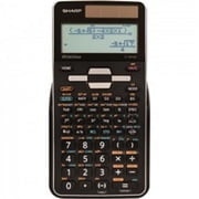 SHARP ELECTRONICS SH Scientific Calculator With WriteView - Black - Silver