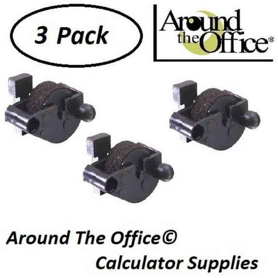 SHARP Model EL-1611 Compatible CAlculator CP-12 Ink Roll by Around The Office