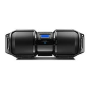 SHARP Portable Bluetooth Hi-Fi Audio Stereo Sound System Boomboxes, Black