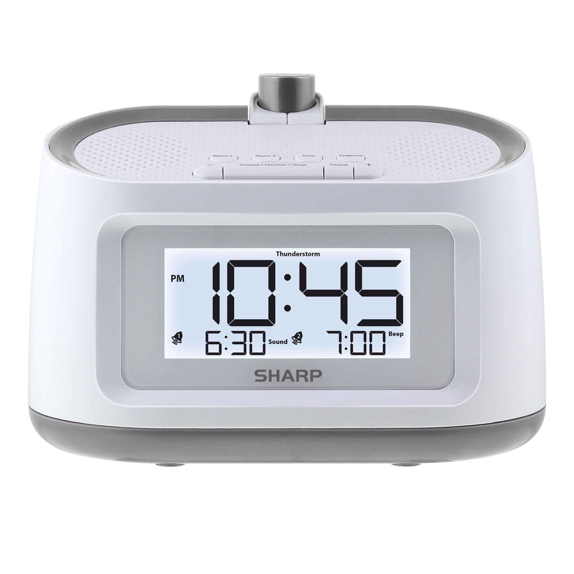  SHARP Twin Bell Alarm Clock - Loud Alarm - Great for