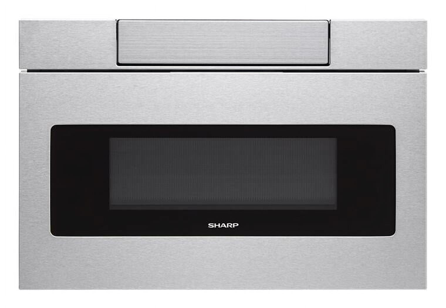 SHARP SMD3070ASY 30 inch Microwave Drawer with 1.2 cu. ft. Capacity; 1000 Cooking Watts; Digital LCD Display; Interior Oven Light; in Stainless Steel