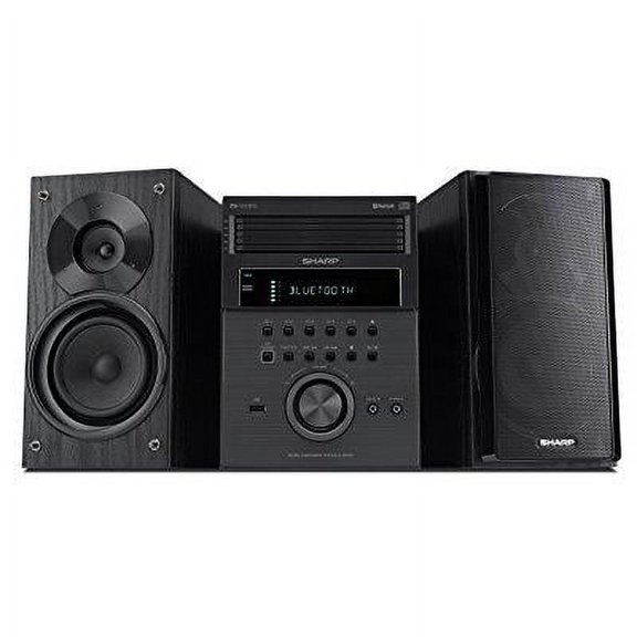 SHARP XL-BH250 5-Disc Micro Shelf Speaker System with Bluetooth
