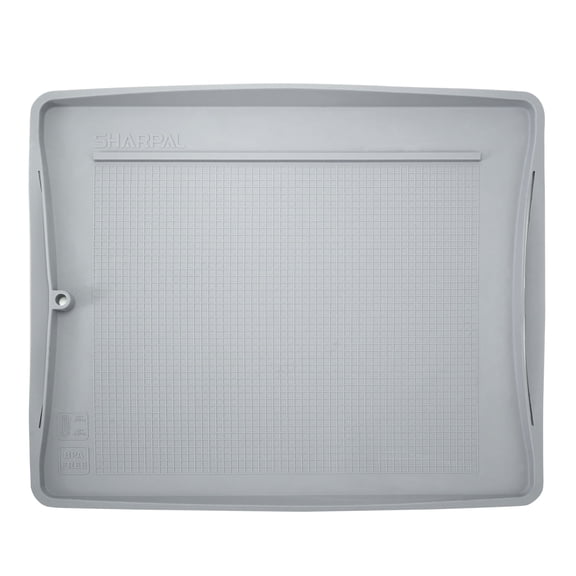 SHARPAL 149H Sharpen-No-Mess Silicone Sharpening Stone & Whetstone Tray, Knife Sharpener Mat with Anti-Slip Textures, Stopper Bar & Basket-Style Handles, 0.21 gal (800 mL) Water Storage