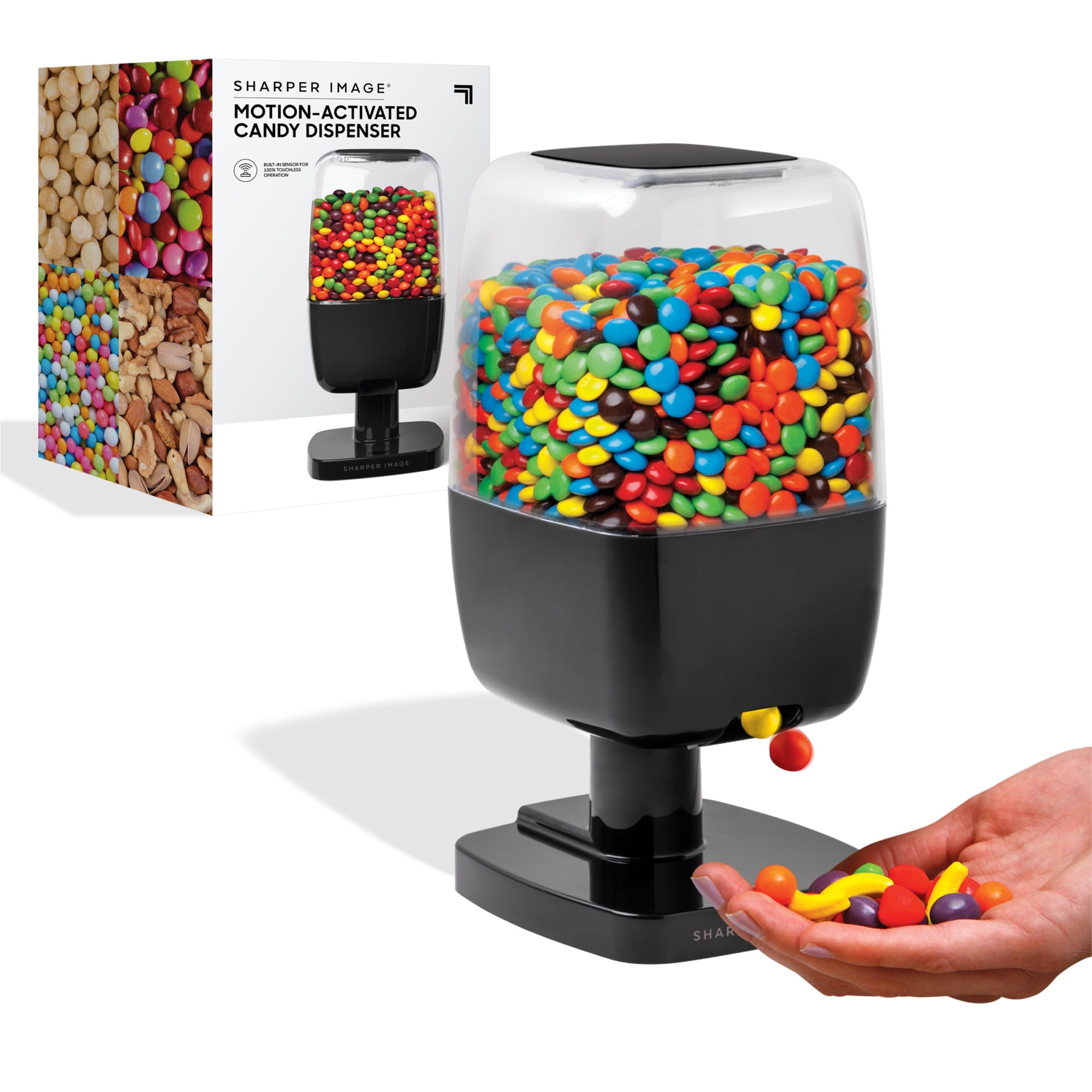 SHARPER IMAGE Motion Activated Candy Dispenser For Gumballs, Nuts