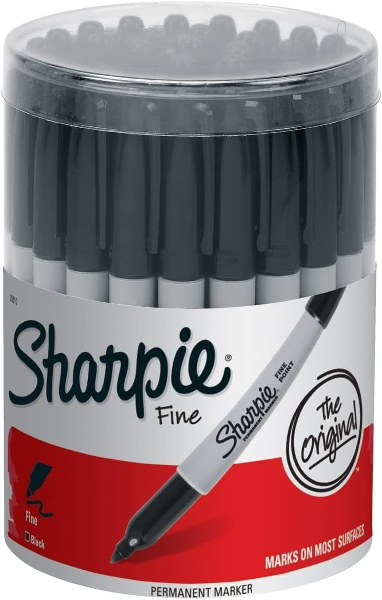 SHARPIE BLACK MARKERS 36CT