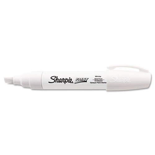 3-pack Sharpie Oil Based Paint Marker Bold Point - White - 3 Pack — Interior & Exterior Use, Professional Finish