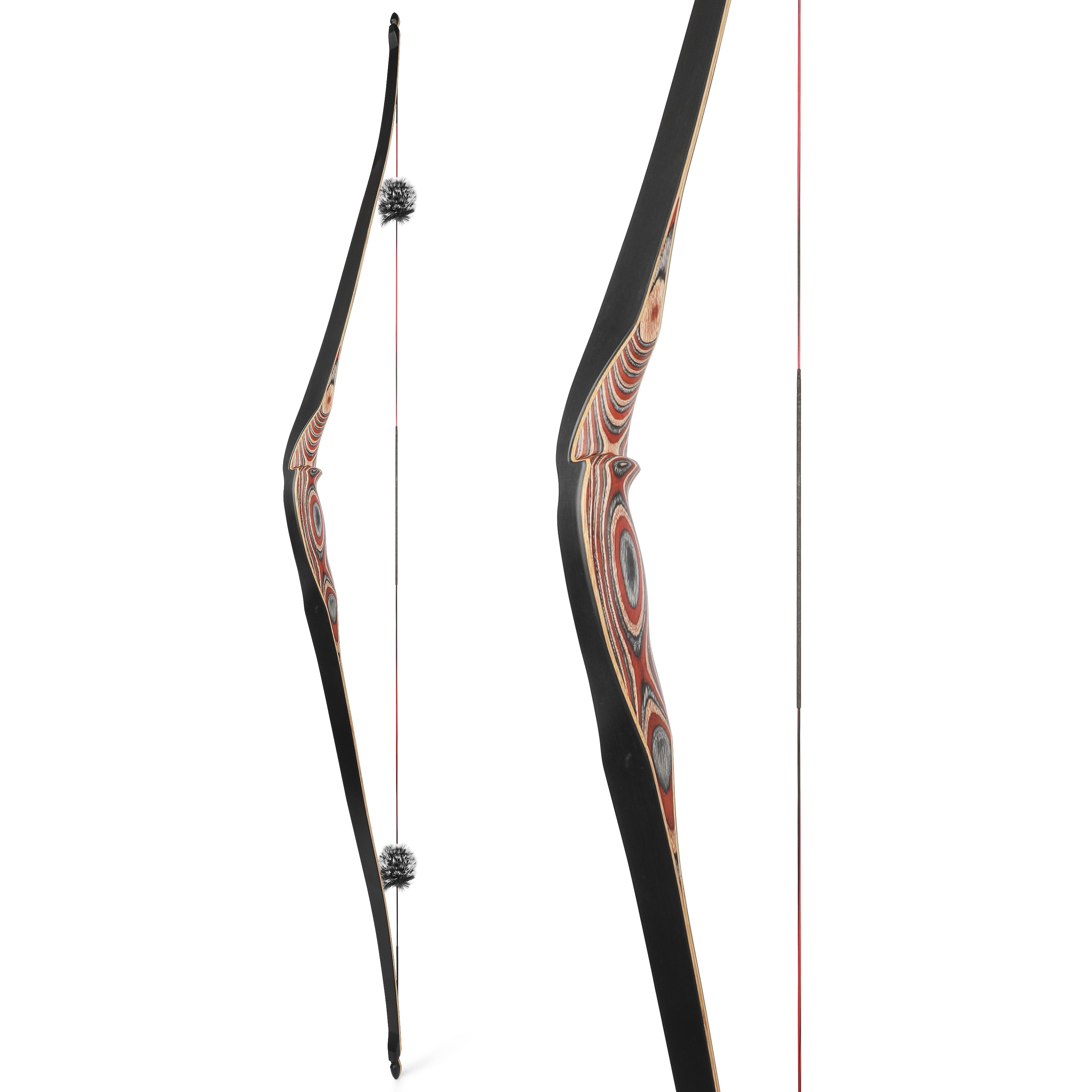 SHARROW 58" Handmade Traditional Triangle Longbow Hybrid Longbow 2055