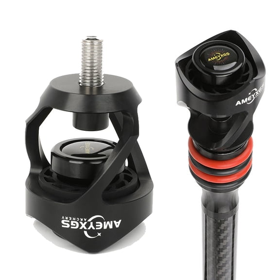 AMEYXGS Archery Bow Stabilizer Ball Damper Harmonic Compound Recurve Riser Balance Bar