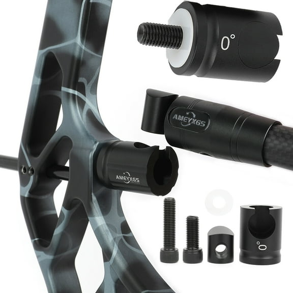 SHARROW Compound Bow Stabilizer Quick Disconnect 0 5 8 10 Degree Adapter Archery Hunting