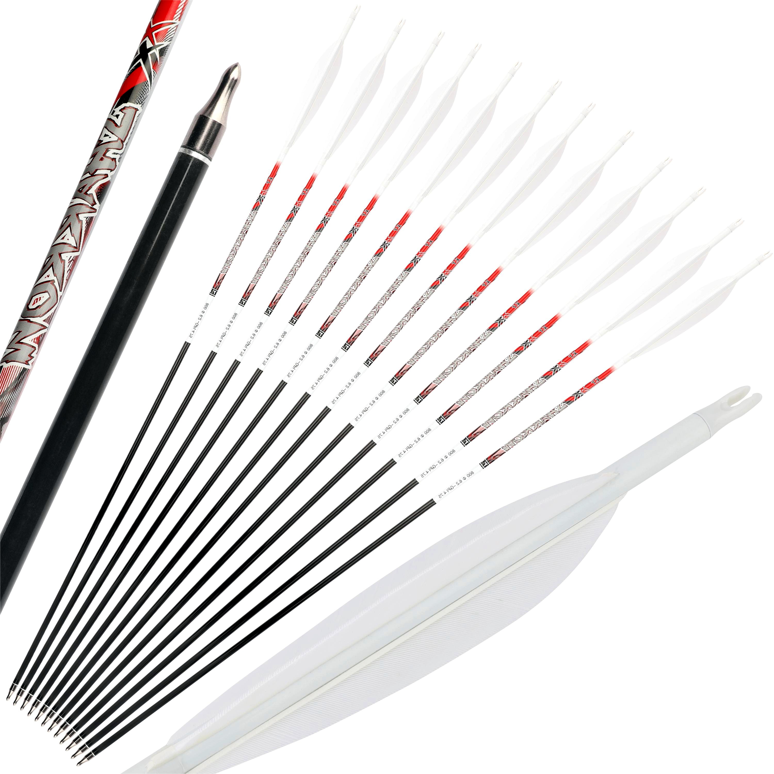 SHARROW Leuchtnocken 6er Set - Automatisch Beleuchtet Für Pfeile