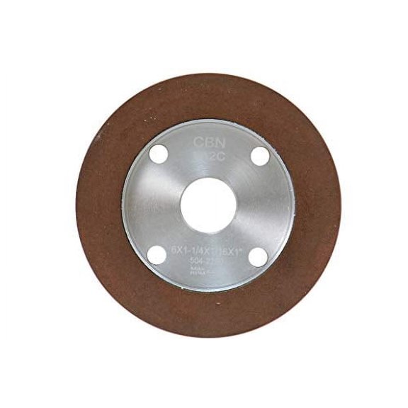 SHARS 6X3/4" D6A2C CBN Plain Cup Wheel 504-2218 P