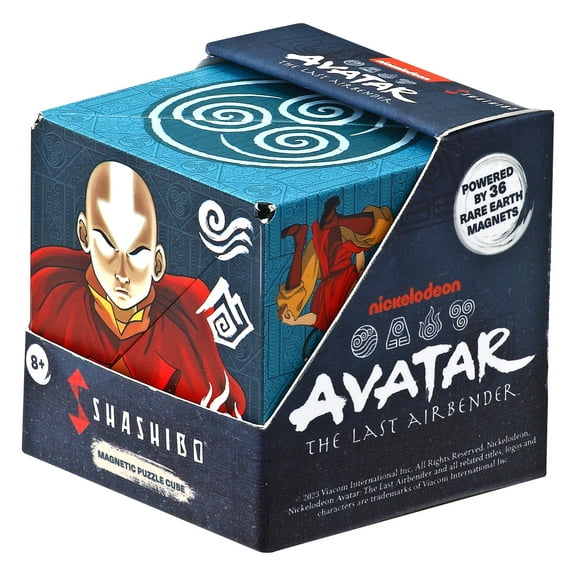 SHASHIBO Avatar The Last Airbender Magenetic Puzzle Cube -AIR