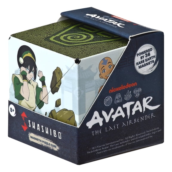 SHASHIBO Avatar The Last Airbender Magenetic Puzzle Cube -EARTH