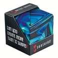 thumbnail image 1 of SHASHIBO Magnetic Fidget Cube That Transforms Into Over 70 Shapes, Mystic Ocean by Laurence Gartel, 1 Pack, 1 of 7