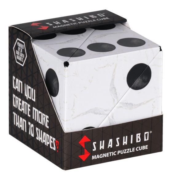 SHASHIBO Shape Shifting Box - STEM Magnetic Fidget Cube That Transforms Into Over 70 Shapes, Renaissance, 1 Pack