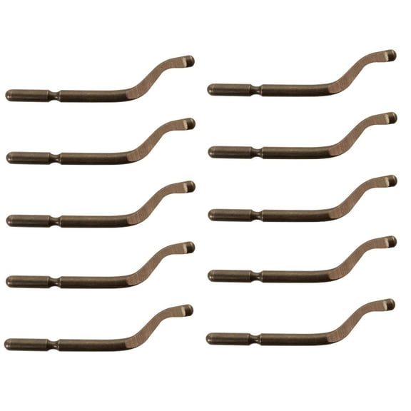 Shaviv 29098 E100 Hi-Speed Steel Blades for Left Handed Users (E100L) (Pack of 10)