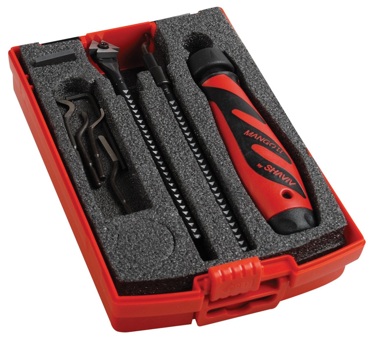 SHAVIV 90108 Deburring and Sheet Cleaning Tool Kit with Mango II Handle ...