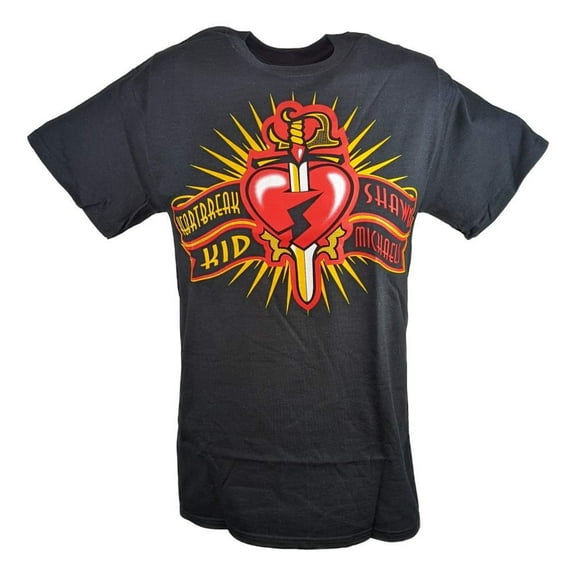 SHAWN MICHAELS Heartbreak Kid Mens T-shirt S