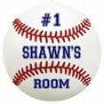 thumbnail image 1 of SHAWN'S Bedroom 12" Round Metal Sign Boys Room Wall Décor Gift 200120030170, 1 of 1