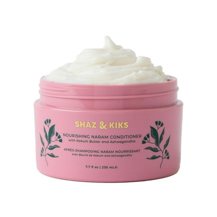 SHAZ & KIKS Nourishing Naram Conditioner | Light-weight Conditioner for All Hair Types | Visibly Softens and Protects Hair with Ayurvedic Adaptogens