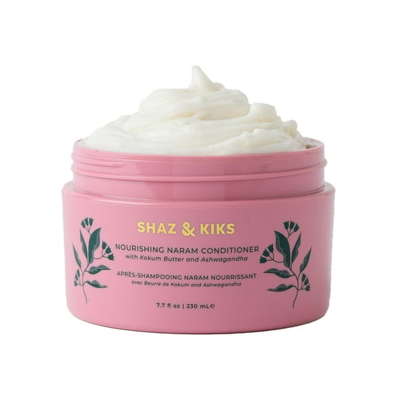 SHAZ & KIKS Nourishing Naram Conditioner | Light-weight Conditioner for All Hair Types | Visibly Softens and Protects Hair with Ayurvedic Adaptogens