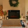 thumbnail image 1 of SHCKE 18"/23" Electric Fireplace Inserts Recessed Electric Fireplace Heater with Adjustable Flame Brightness, Remote Control & 6H Timer, Fireplace Heaters for Indoor Use, 1 of 8