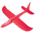 thumbnail image 1 of SHCKE 18.8" Large Throwing Foam Plane 2 Flight Mode Foam Glider Toys with LED Light Hand Throwing Planes Outdoor Sports Toys Birthday Gifts for 3 4 5 6 7 8 9 Years Old Boy and Girls, 1 of 7
