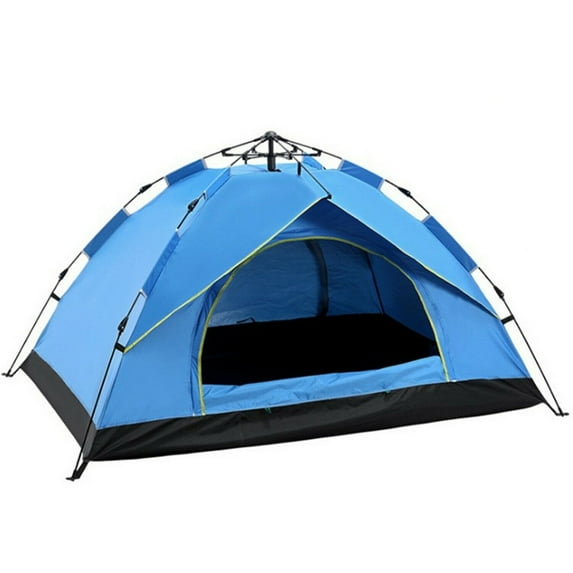 SHCKE Pop Up Tent Family Camping Tent 2-4 Person Tent Portable Instant Tent Automatic Tent Waterproof Windproof for Camping Easy Set Up for Camping