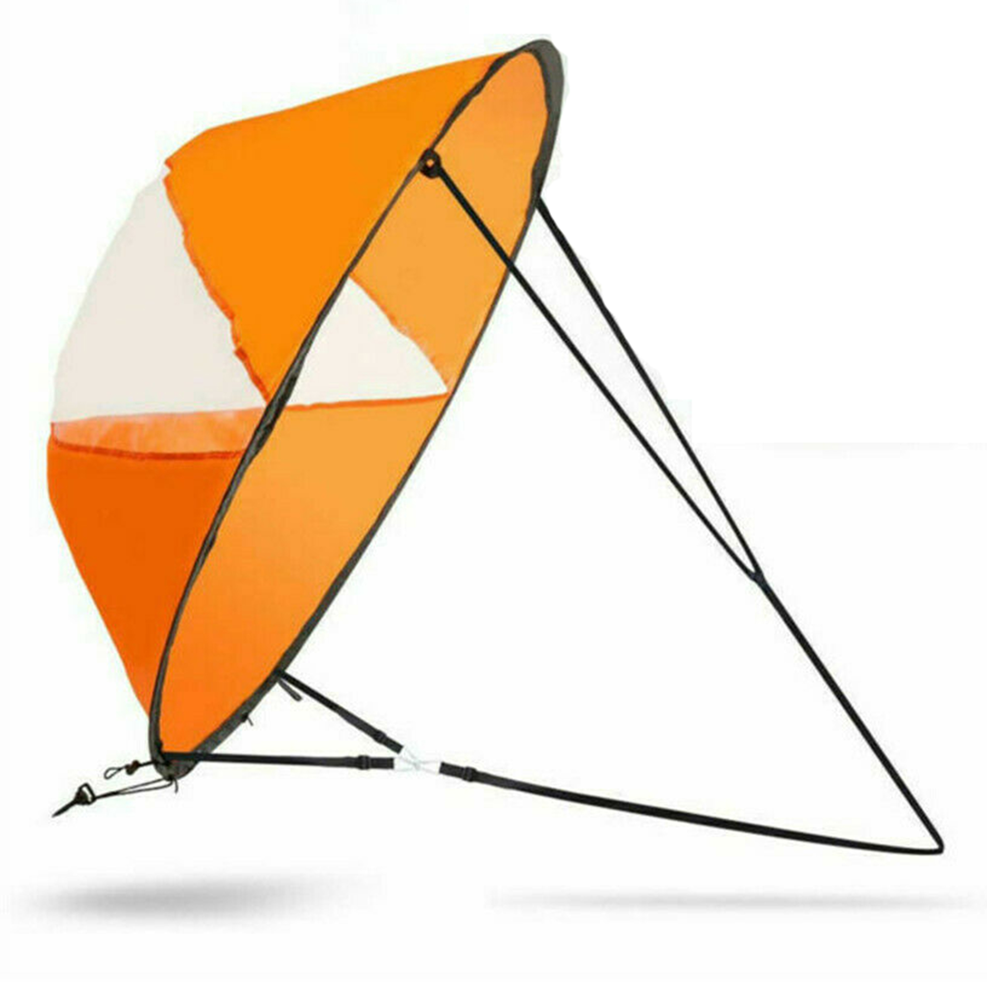 SHCKE 42 inches Downwind Wind Sail Kit Kayak Wind Sail Kayak Paddle