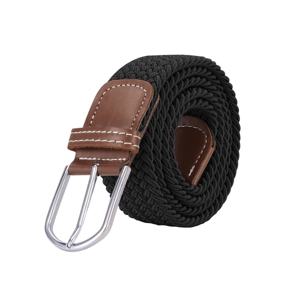 SHCKE Adjustable Belt Men and Women Stretch Braided Woven Belts Elastic Casual Belts Woven Stretch Belt Braided Belts for Men/Women
