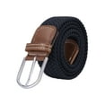 thumbnail image 1 of SHCKE Adjustable Belt Men and Women Stretch Braided Woven Belts Elastic Casual Belts Woven Stretch Belt Braided Belts for Men/Women, 1 of 7