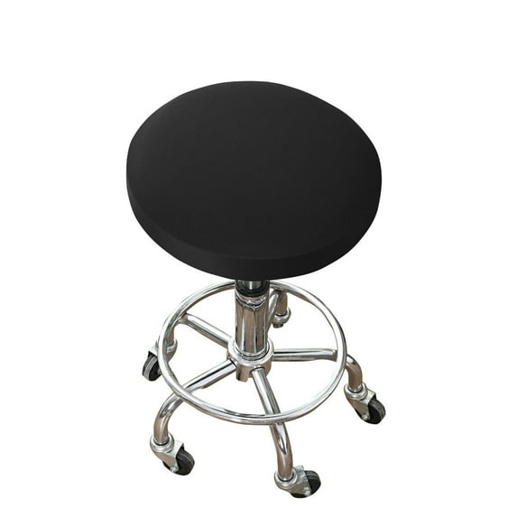 SHCKE Bar Stool Covers Round Stool Cushion Covers Stool Chair Covers Barstool Covers Slipcovers Round Chair Slipcover Protector Elastic Washable Chair Slipcovers fit for Office Computer Chairs