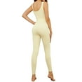 thumbnail image 1 of SHCKE Bodysuit One-piece Yoga Jumpsuit Women Long Pants Romper Butt Lifter Body Slimming Top Compression Tank Slimming Bodysuits Tank Tops Full Body Long Pants, 1 of 8