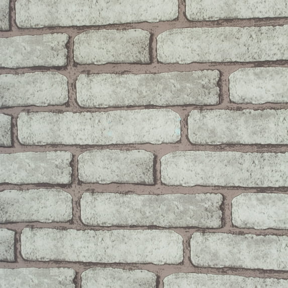 SHCKE Brick Wallpaper Peel and Stick Wall Panels Self-Adhesive Panel Decal Home Decoration Kitchen Office Classroom
