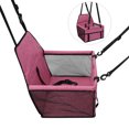 thumbnail image 1 of SHCKE Dog Car Seats Foldable Portable Puppy Pet Car Booster Seats with Seat Belt for Dogs Cats, Dog Car Booster Seat Foldable Front Seat Safety, Breathable Mesh, 1 of 8