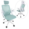 thumbnail image 1 of SHCKE Ergonomic Office Chair Mesh Seat Bottom Tilting Computer Chair Ergonomic Office Chair with Swivel & Rocking Tilt, Computer Task Chair Mesh Office Chair with Headrest for Home Office, 1 of 8