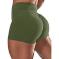 thumbnail image 1 of SHCKE High Waist Yoga Shorts for Women Tummy Control Fitness Running Home Workout Shorts, 1 of 6
