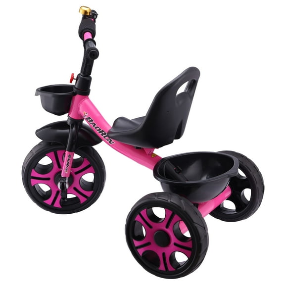 SHCKE Kids Tricycle 3 Wheel Pedal Bike for 2-5 Years Old, Steel & Plastic, Lightweight